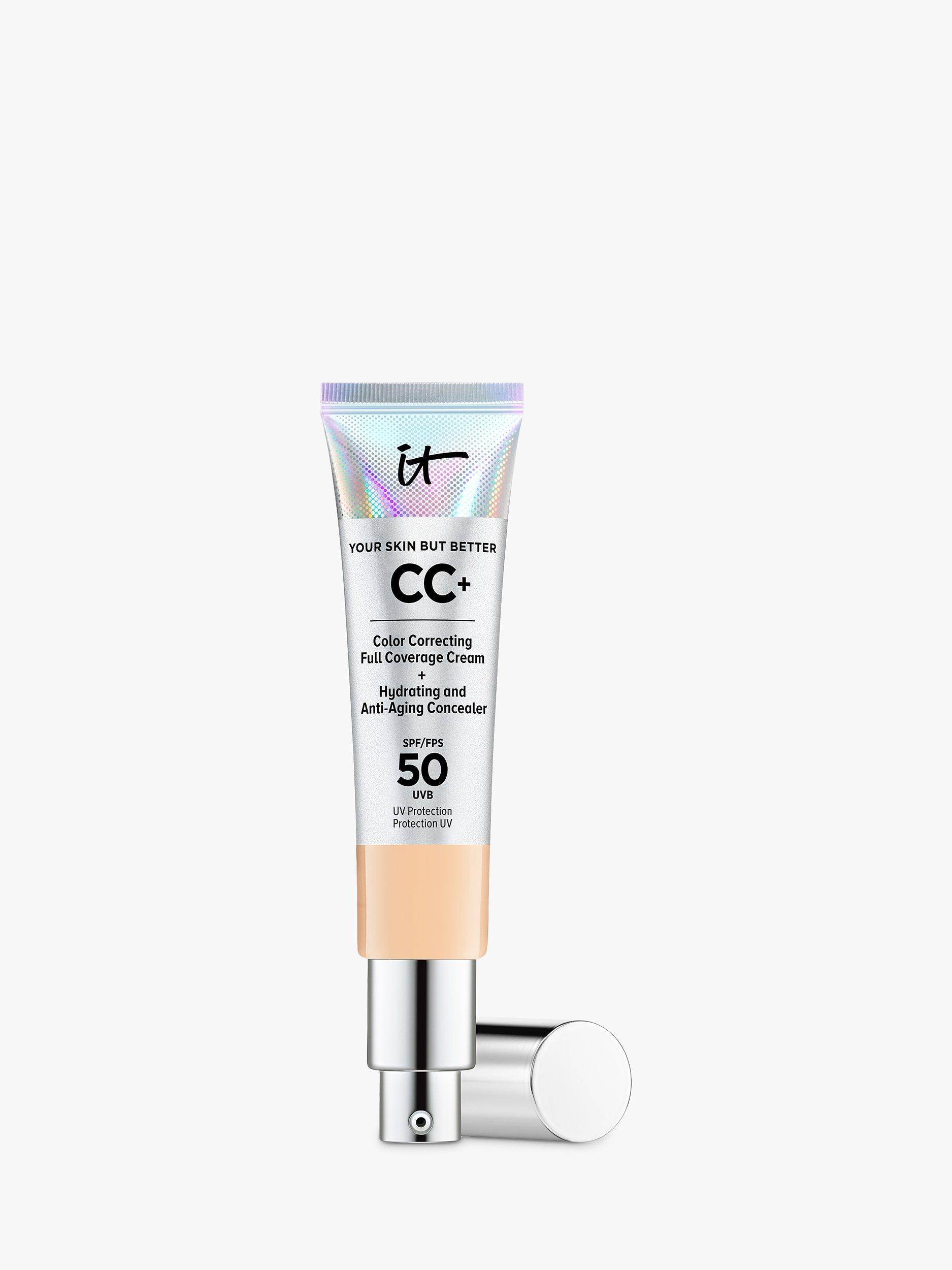 Product image 1 of 12, which shows IT Cosmetics Your Skin But Better CC+ Cream with SPF 50, Light Medium