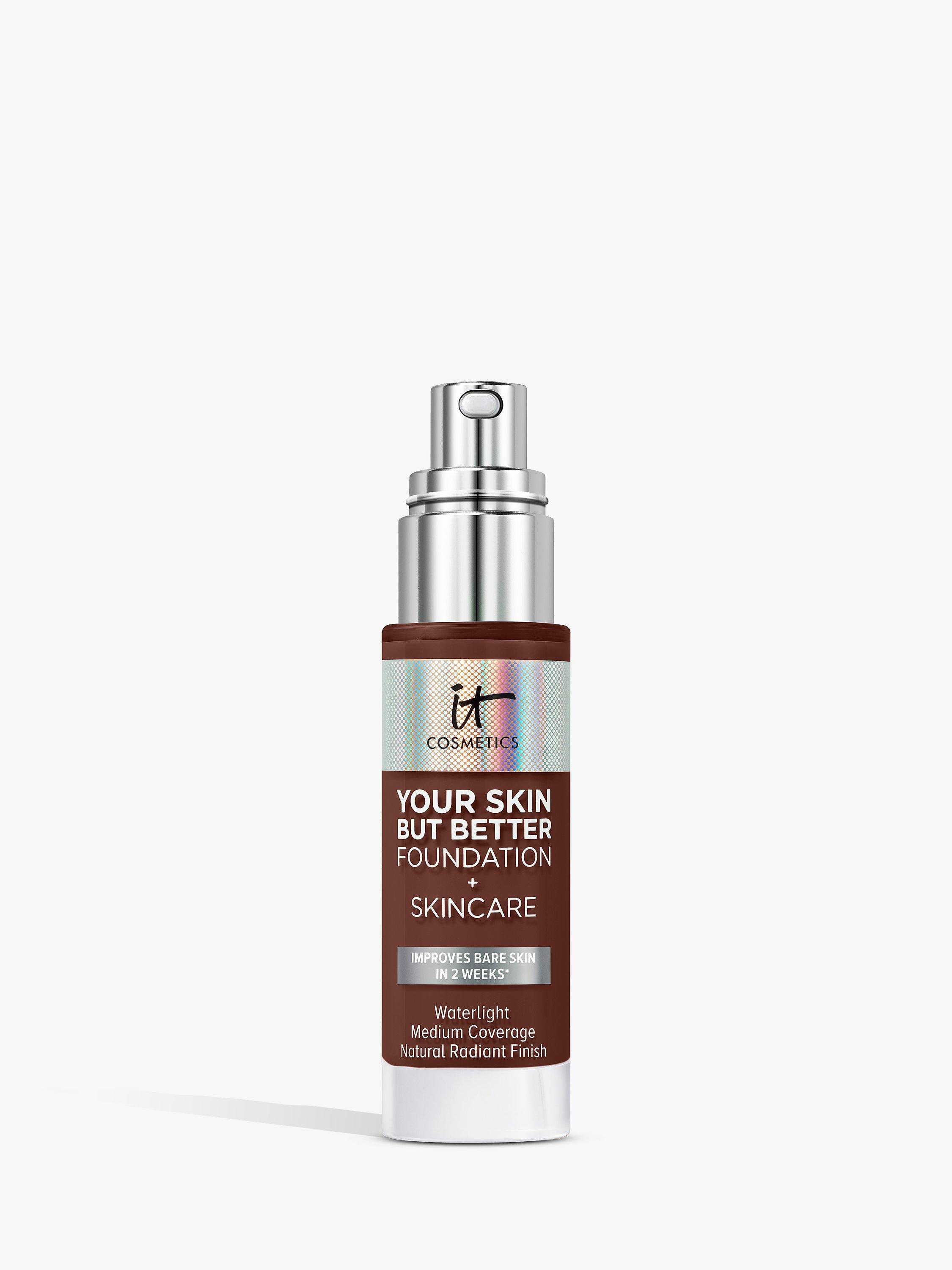 Product image 1 of 5, which shows IT Cosmetics Your Skin But Better Foundation + Skincare, Deep Cool 63