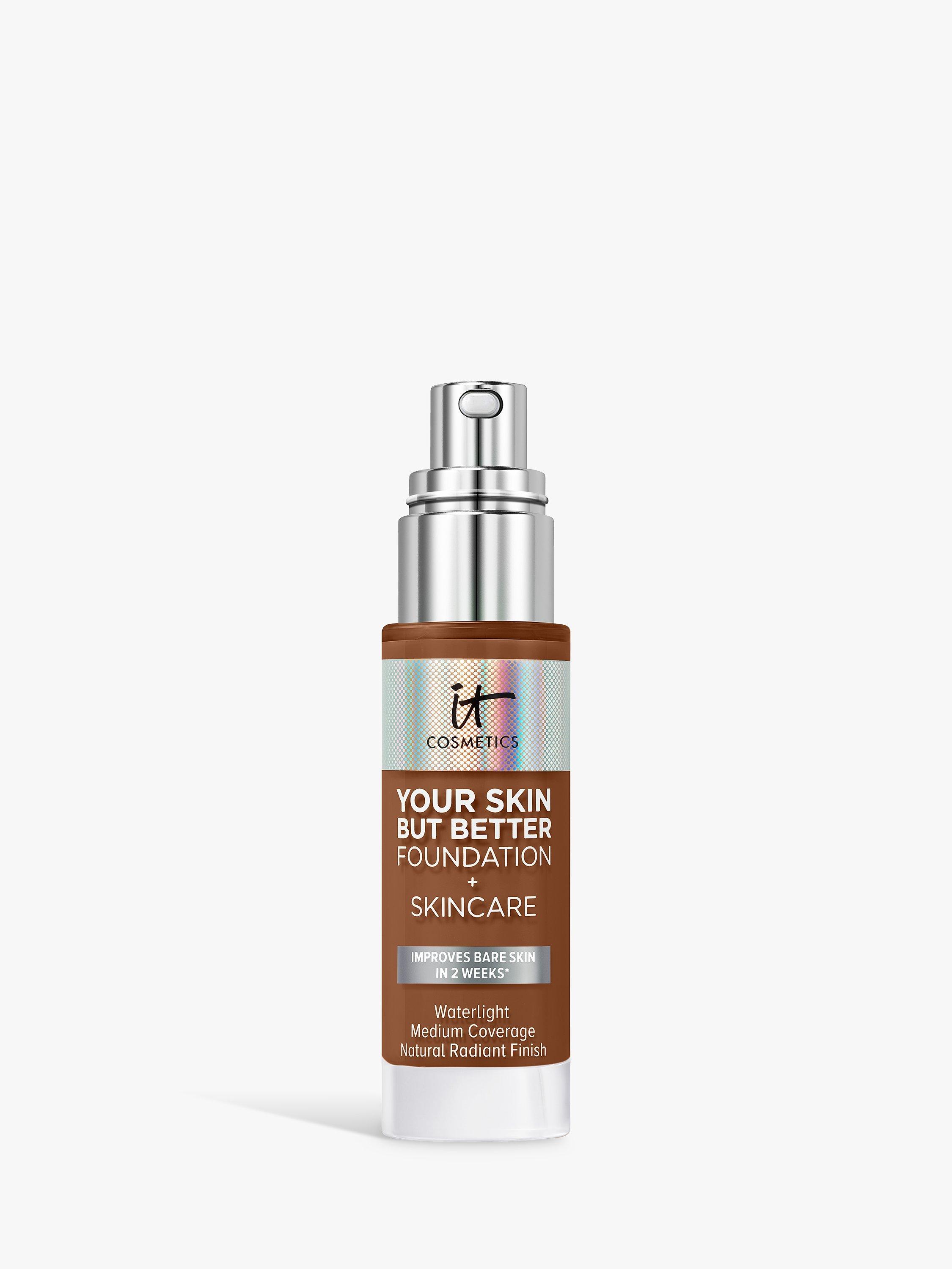 Product image 1 of 5, which shows IT Cosmetics Your Skin But Better Foundation + Skincare, Deep Cool 59