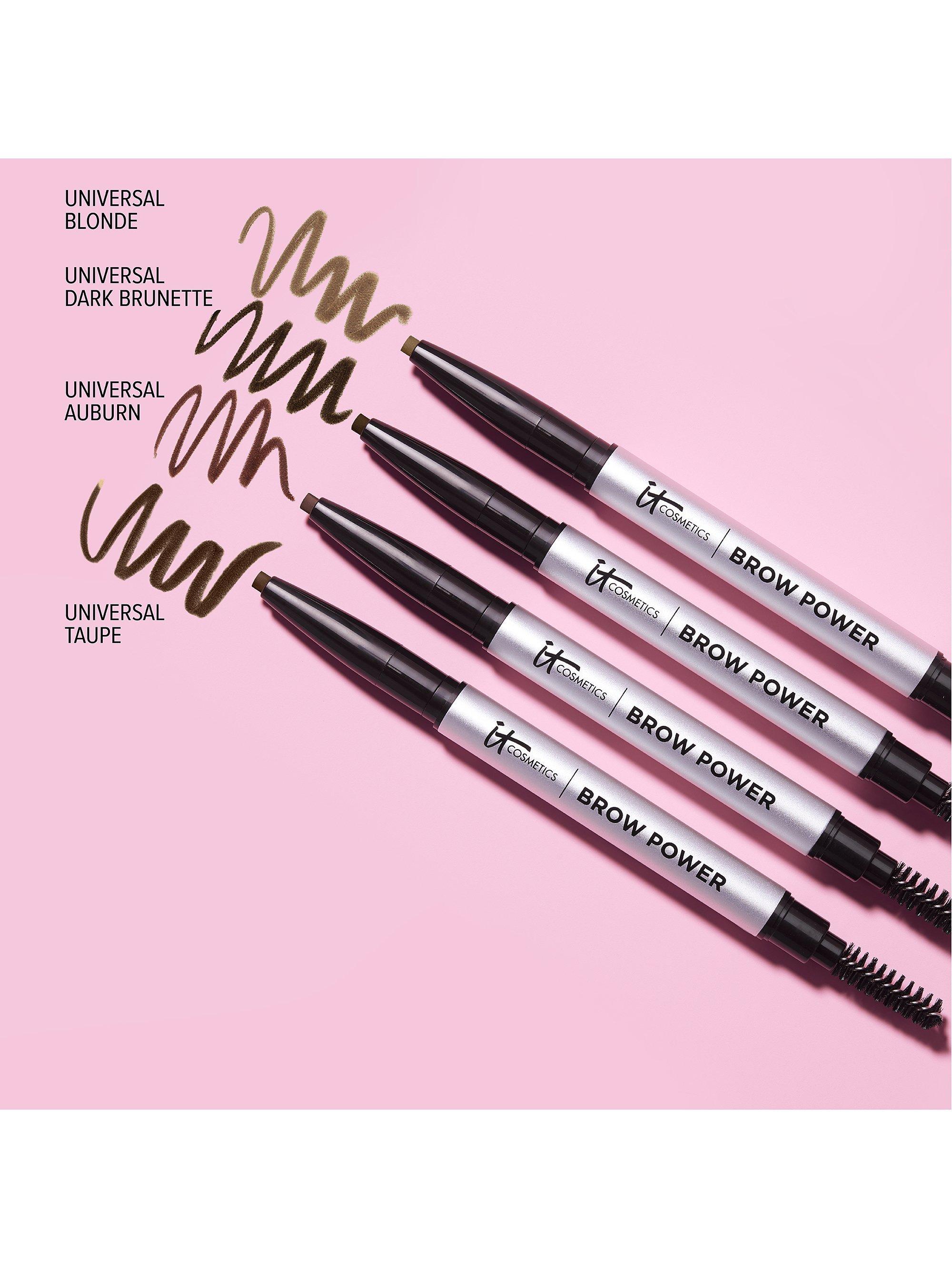 Product image 4 of 4, which shows IT Cosmetics Brow Power Brow Pencil, Universal Auburn