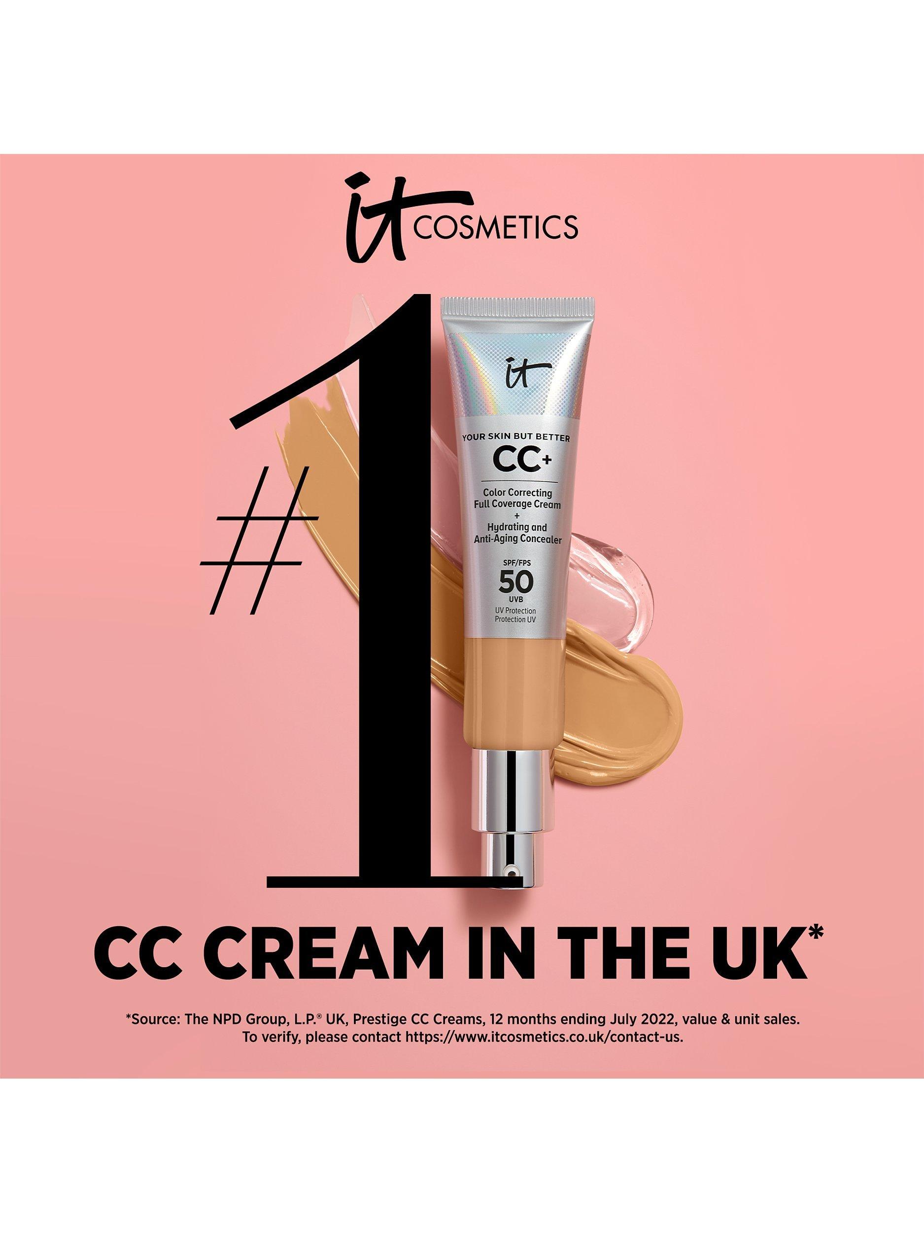 Product image 5 of 12, which shows IT Cosmetics Your Skin But Better CC+ Cream with SPF 50, Fair Beige