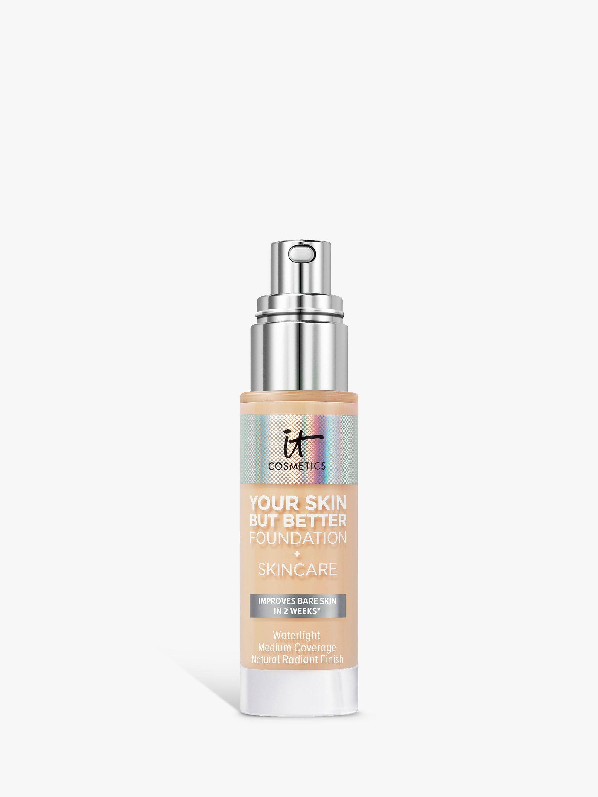 Product image 1 of 5, which shows IT Cosmetics Your Skin But Better Foundation + Skincare, Light Warm 21