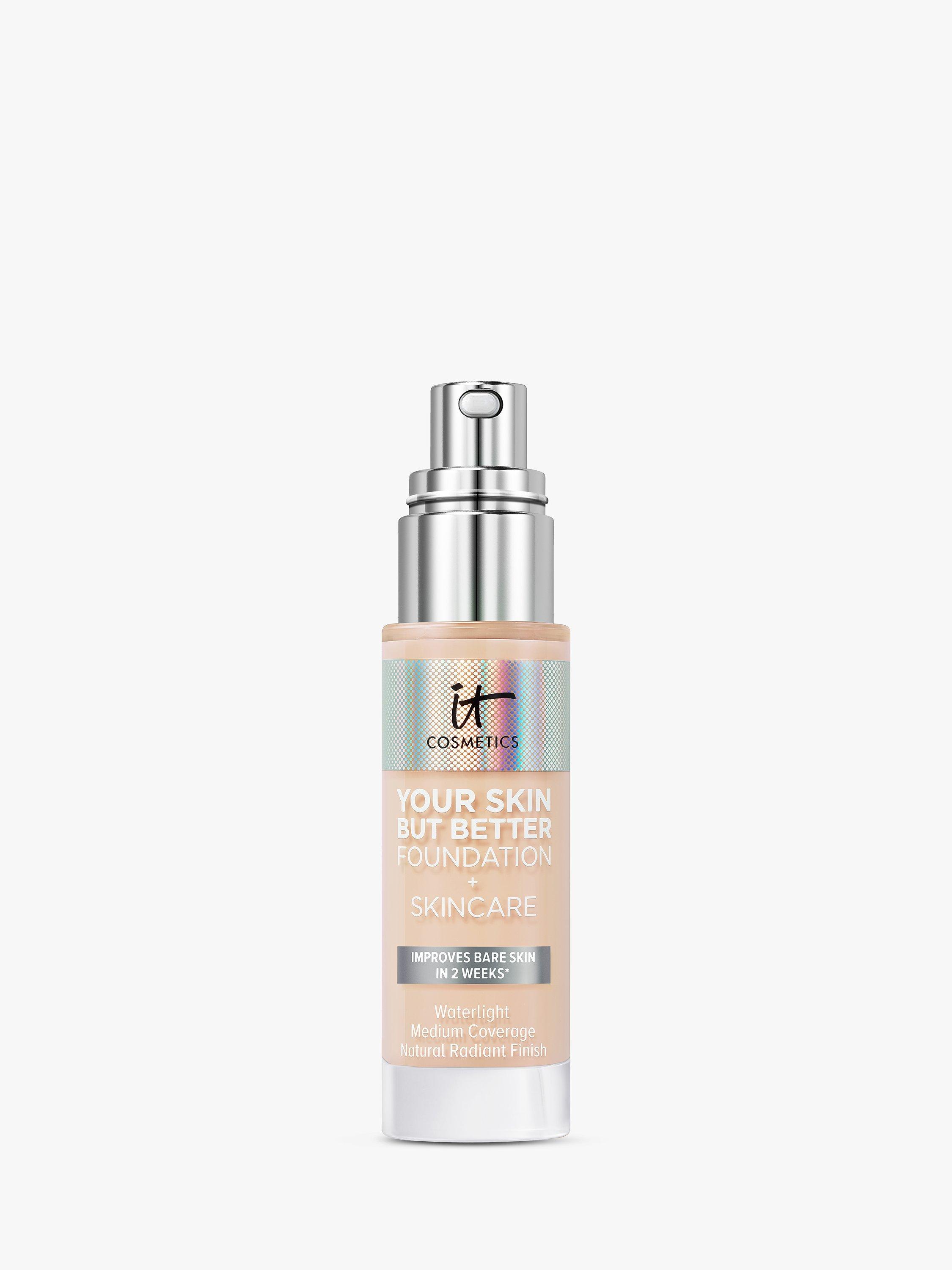 Product image 1 of 5, which shows IT Cosmetics Your Skin But Better Foundation + Skincare, Fair Warm 12
