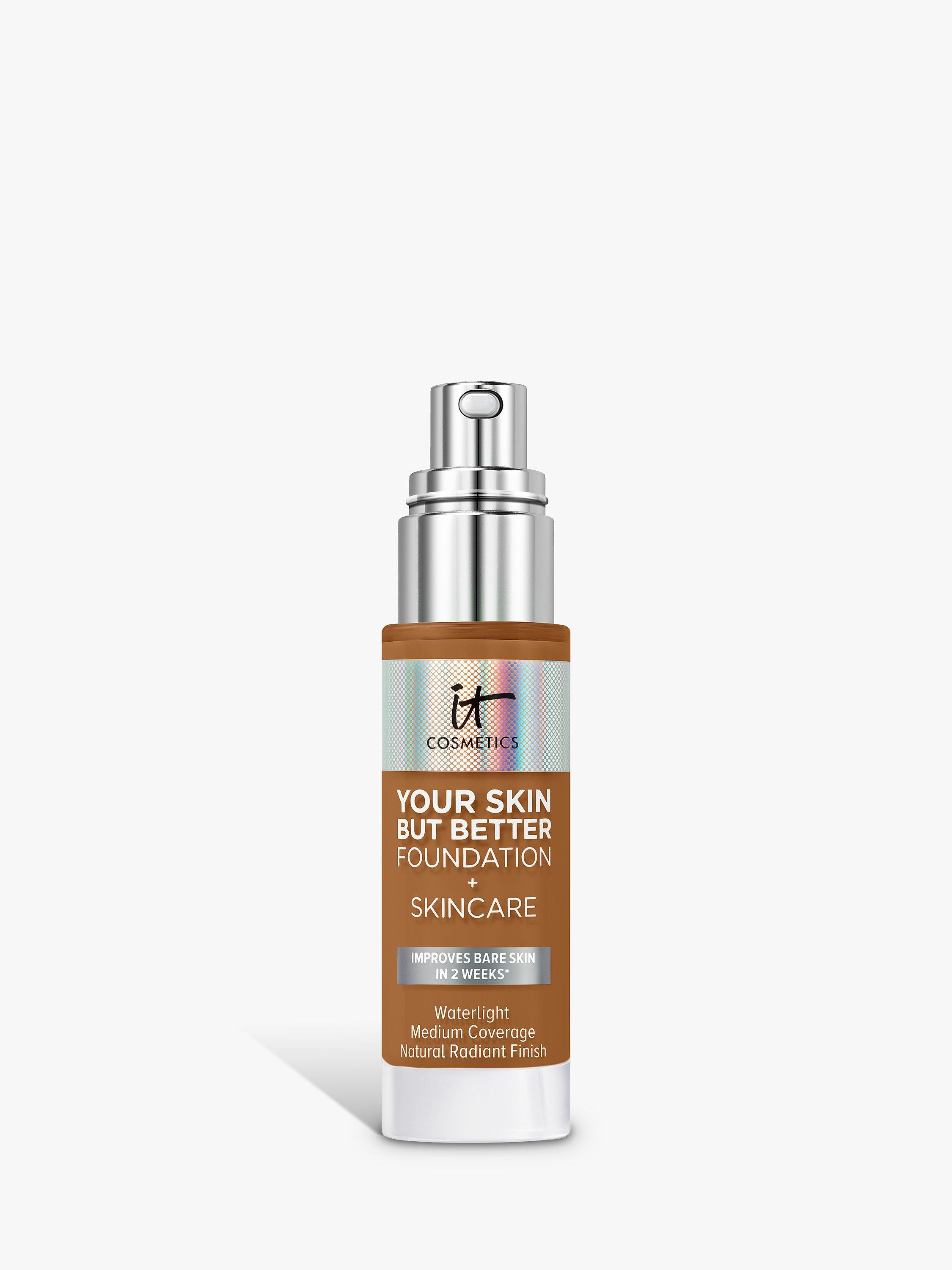 Product image 1 of 5, which shows IT Cosmetics Your Skin But Better Foundation + Skincare, Rich Warm 51.5