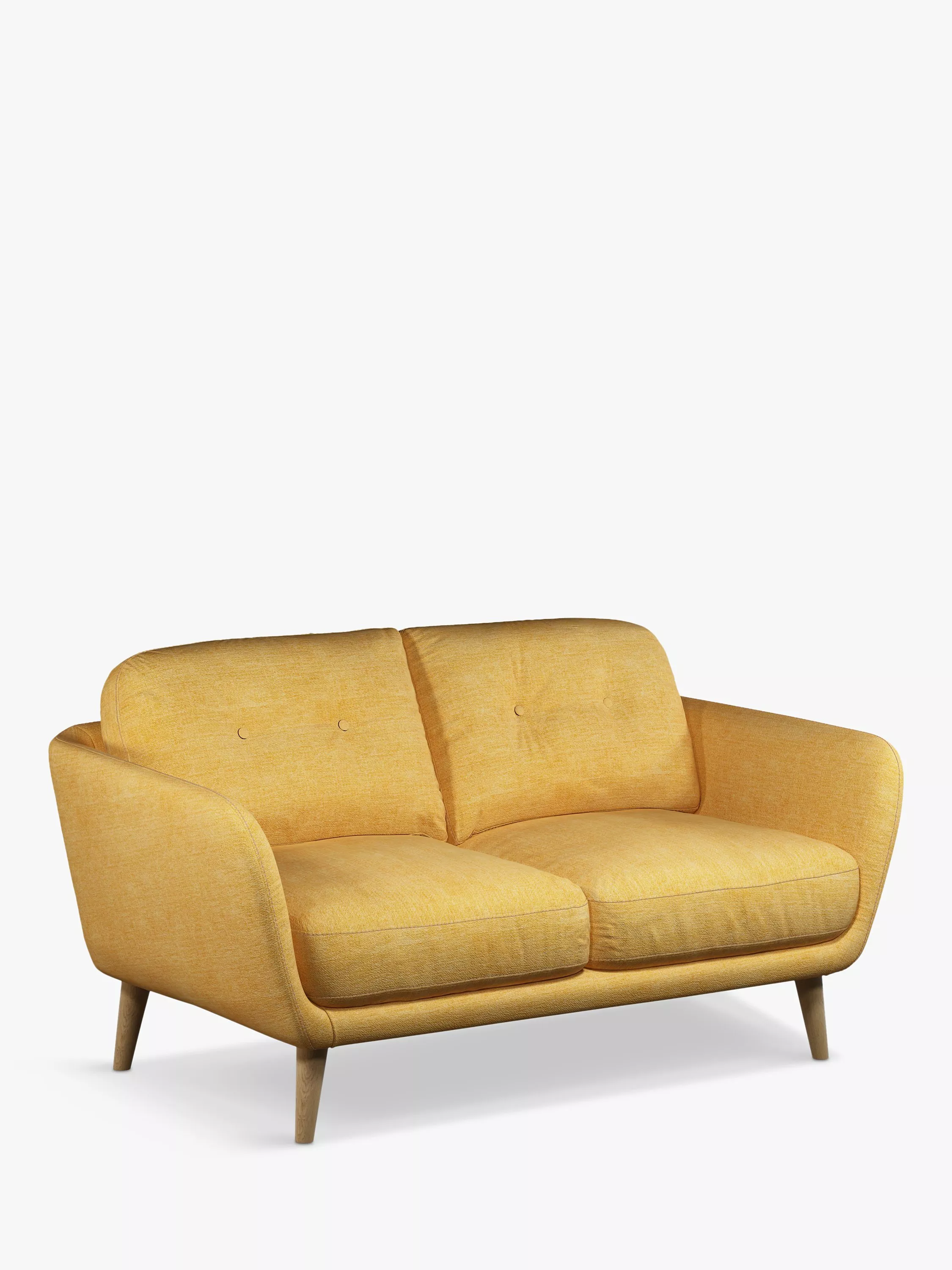 John Lewis Arlo Small 2 Seater Sofa, Light Leg
