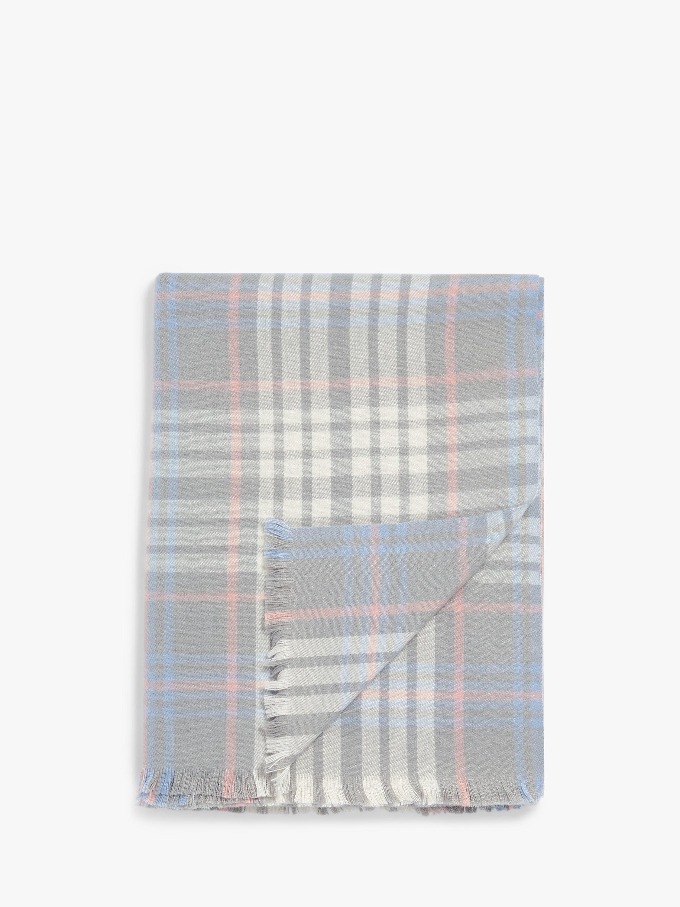 John Lewis ANYDAY Check Throw, Multi
