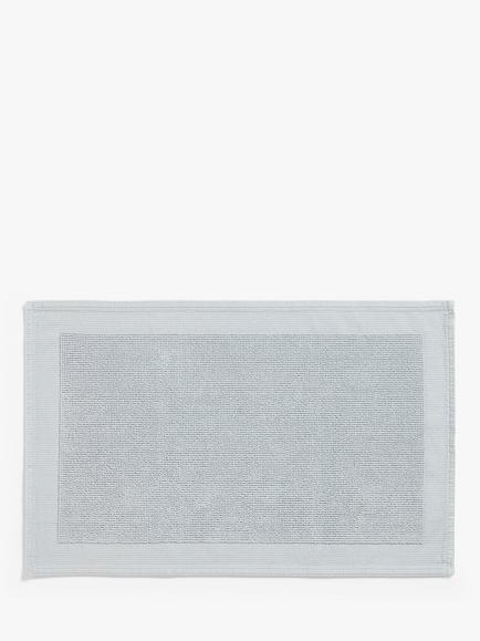 John Lewis Micro-Fresh Soft and Silky Bath Mat, Pale Pacific