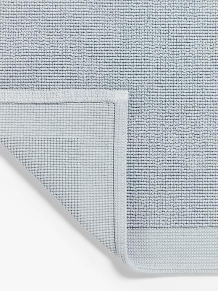 John Lewis Micro-Fresh Soft and Silky Bath Mat - view 2, Pale Pacific