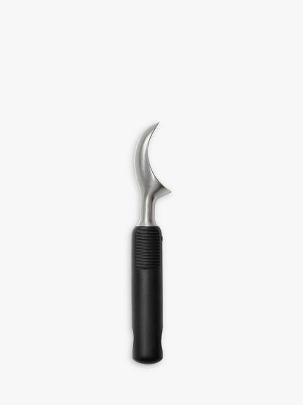 OXO Non-Slip Handle Stainless Steel Ice Cream Scoop - view 2, Black/Silver