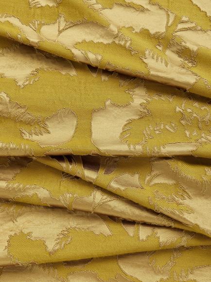 John Lewis Fougere Furnishing Fabric - view 2, Gold