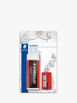 STAEDTLER Rubber & Pencil Sharpener Set, Multi