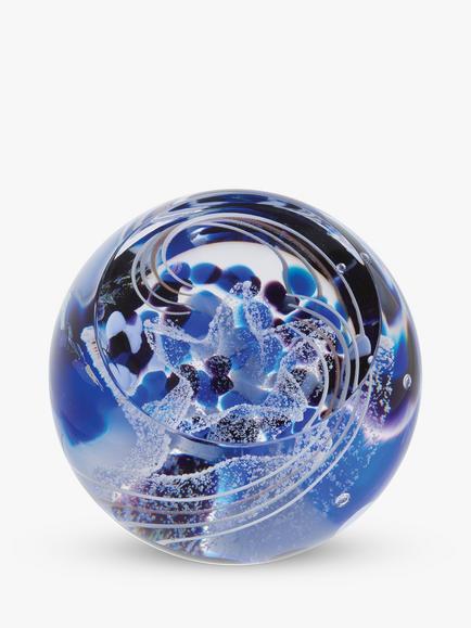 Caithness Wish Upon a Star Paperweight - view 2, Blue