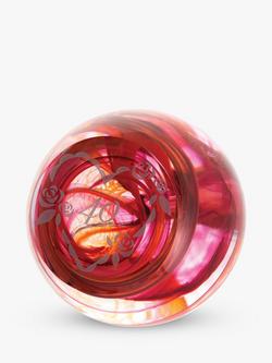 Caithness Celebrate 40th Anniversary Paperweight, Red