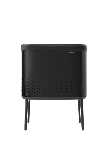 Brabantia Bo Laundry Bin, 60L, Black