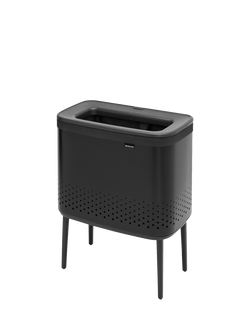 Brabantia Bo Laundry Bin, 60L - view 2, Black