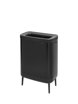 Brabantia Bo Hi Laundry Bin, 2 x 45L - view 2, Black