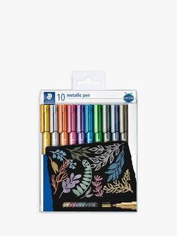 STAEDTLER Metallic Shades Pens, Set of 10, Multi