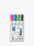 STAEDTLER Colours Whiteboard Markers, Pack of 4