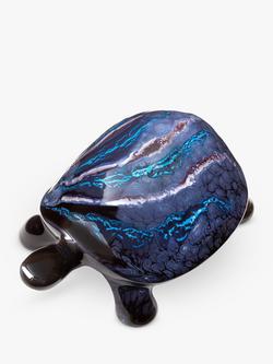Poole Pottery Celestial Turtle Ornament - view 2, Blue