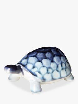 Poole Pottery Ocean Tortoise Ornament, Blue