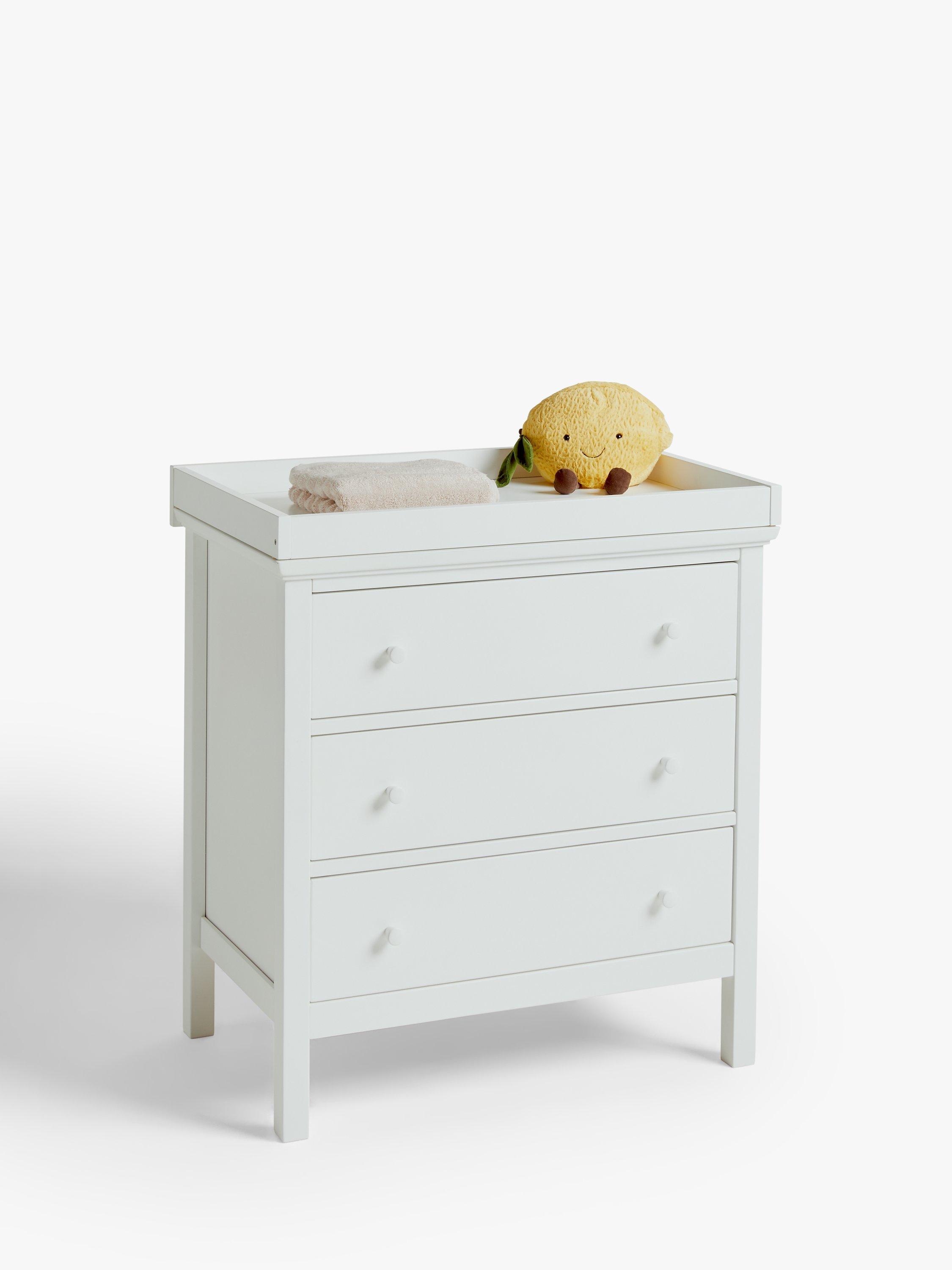 John Lewis Wilton Changing Table Dresser White