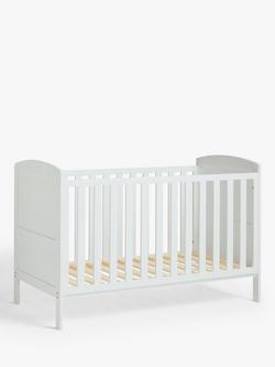 John Lewis Wilton Cotbed - view 2, White