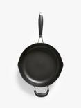 John Lewis 'The Pan' Aluminium Non-Stick Saute Pan & Glass Lid, 28cm