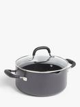 John Lewis 'The Pan' Aluminium Non-Stick Stock Pot & Lid