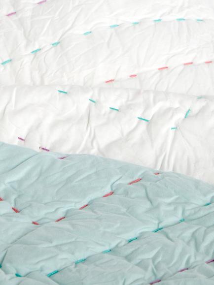 John Lewis Hand Quilted Butterflies Quilt, Multi - view 2, Multi