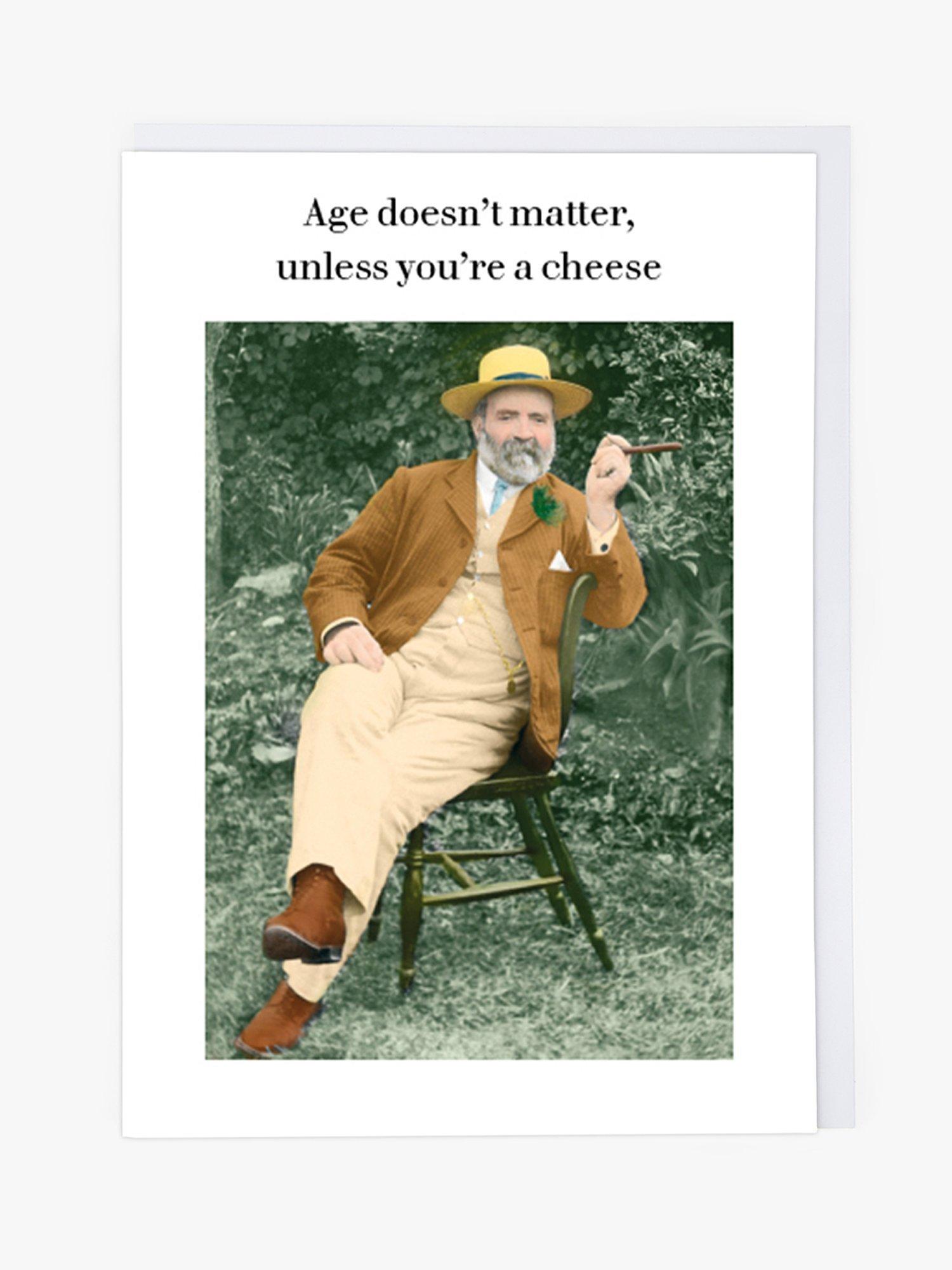 Cath Tate Cards Age Doesn't Matter Birthday Card