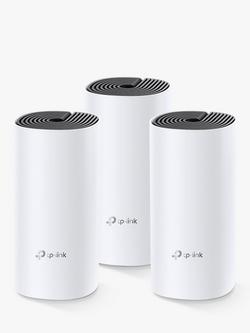 TP-Link Deco M4 Whole Home Mesh Wi-Fi System, AC1200, Pack of 3 - view 2, White