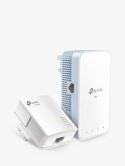 TP-Link TL-WPA7517 AV1000 Gigabit Powerline & AC750 Dual Band Wi-Fi Kit, White
