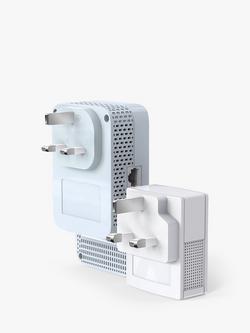 TP-Link TL-WPA7517 AV1000 Gigabit Powerline & AC750 Dual Band Wi-Fi Kit - view 2, White