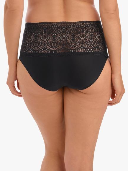Fantasie Lace Ease Invisible Stretch Knickers, One Size - view 2, Black