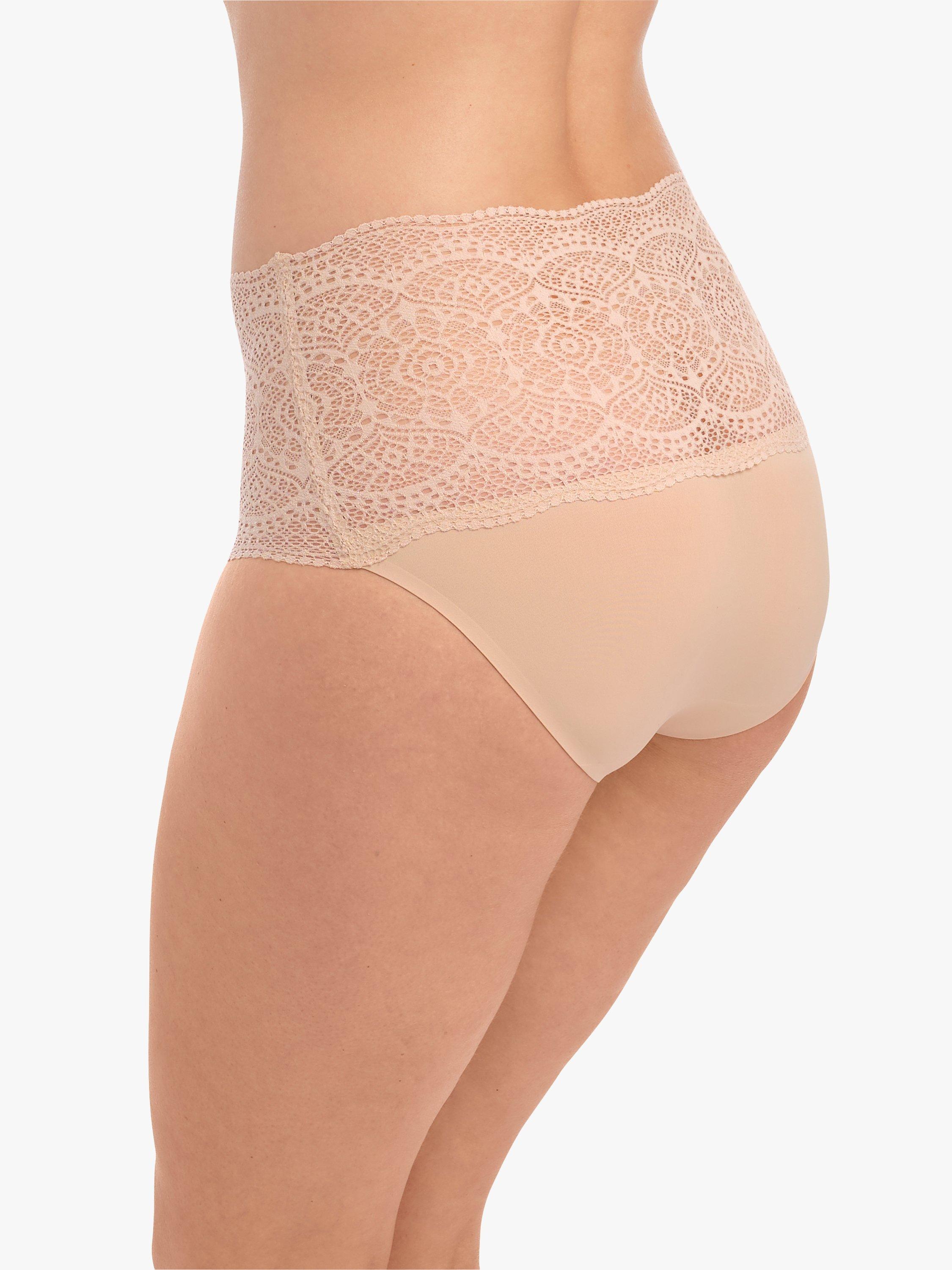 Fantasie Lace Ease Invisible Stretch Knickers, Natural Beige