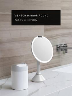 Simplehuman Sensor Beauty Mirror, 20cm - view 2, White