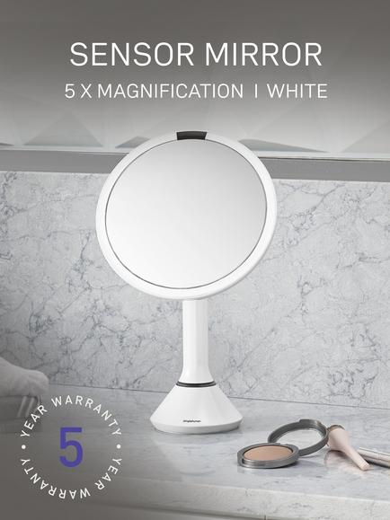Simplehuman Sensor Beauty Mirror - view 2, White