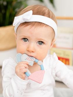 Cheeky Chompers Animal Teether, Darcy the Elephant - view 2, Multi