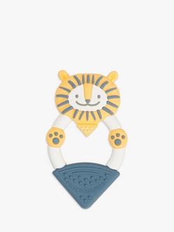 Cheeky Chompers Animal Teether, Bertie the Lion, Yellow