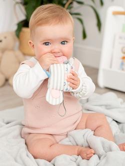 Cheeky Chompers Handychew Teething Toy, Darcy the Elephant - view 2, Multi