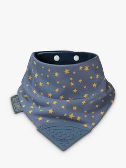 Cheeky Chompers Teething Dribble Bib, Midnight Stars, Midnight Stars