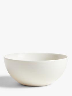 John Lewis Wave Fine China Cereal Bowl, 16cm, 