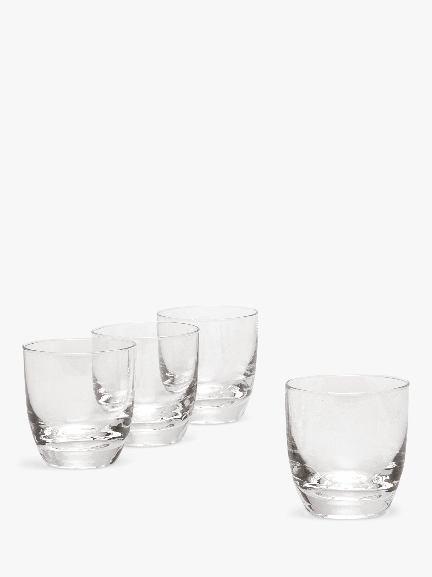 John Lewis ANYDAY Dine Glass Tumblers, Set of 4, 395ml, Clear