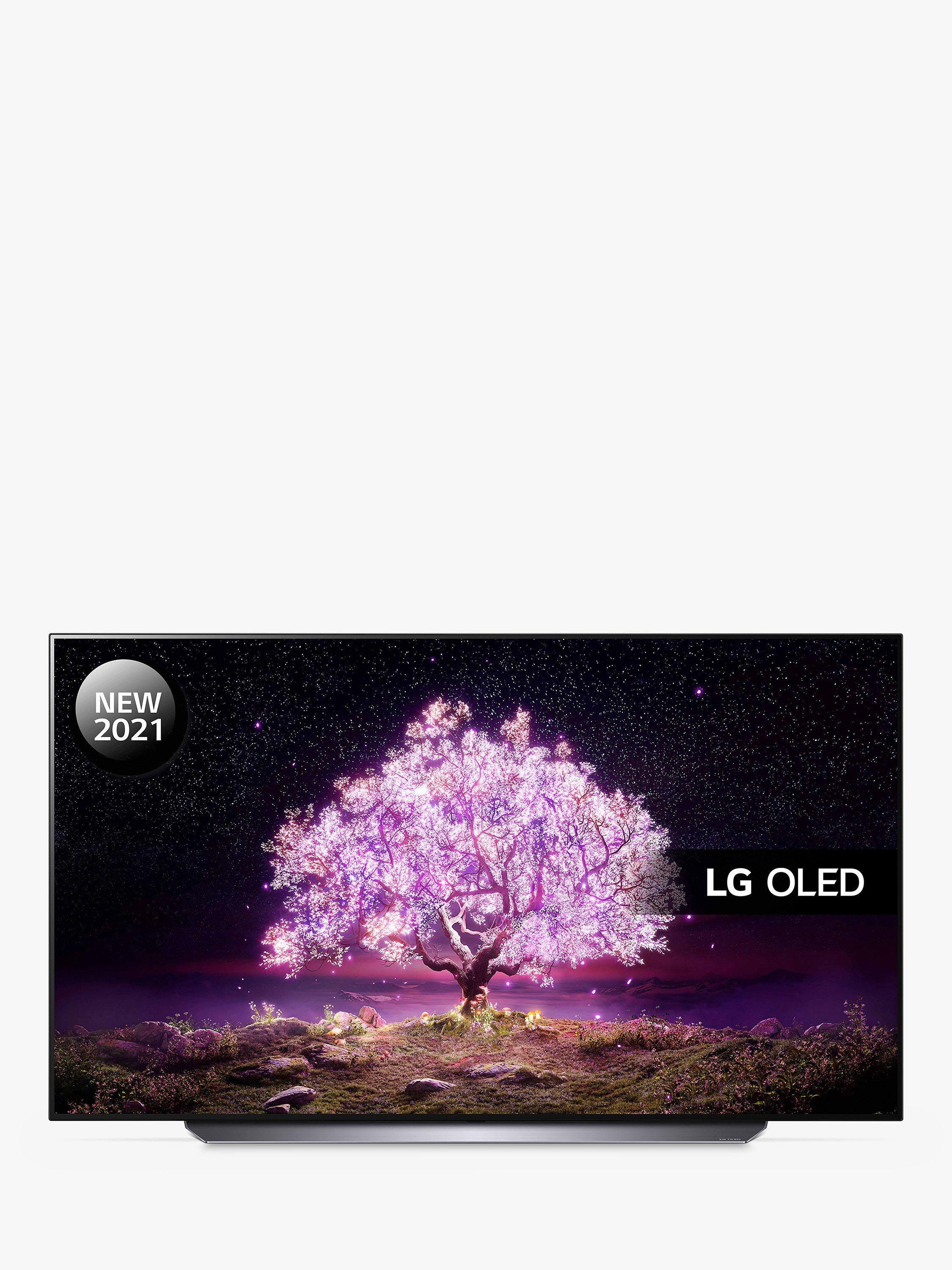 LG OLED65C14LB OLED HDR 4K Ultra HD Smart TV, 65 inch with Freeview Play/Freesat HD & Dolby Atmos, Black