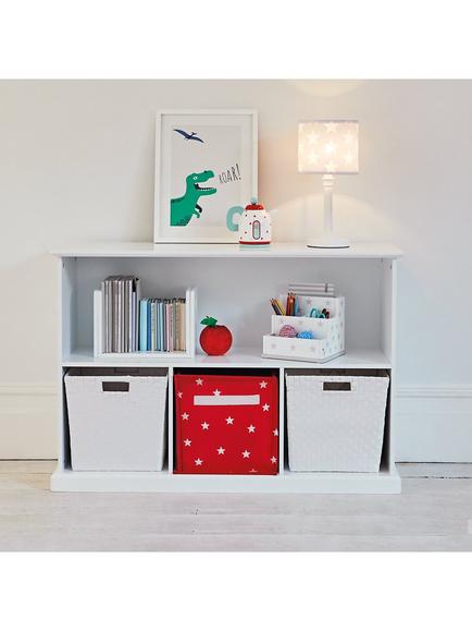 Great Little Trading Co Abbeville Cube Storage Unit, White - view 2, White