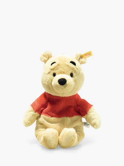 Steiff Soft Cuddly Friends Disney Winnie-the-Pooh Plush Soft Toy, Multi