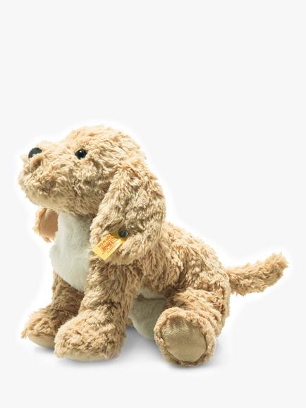 Steiff Soft Cuddly Friends Berno Goldendoodle Plush Soft Toy, Multi