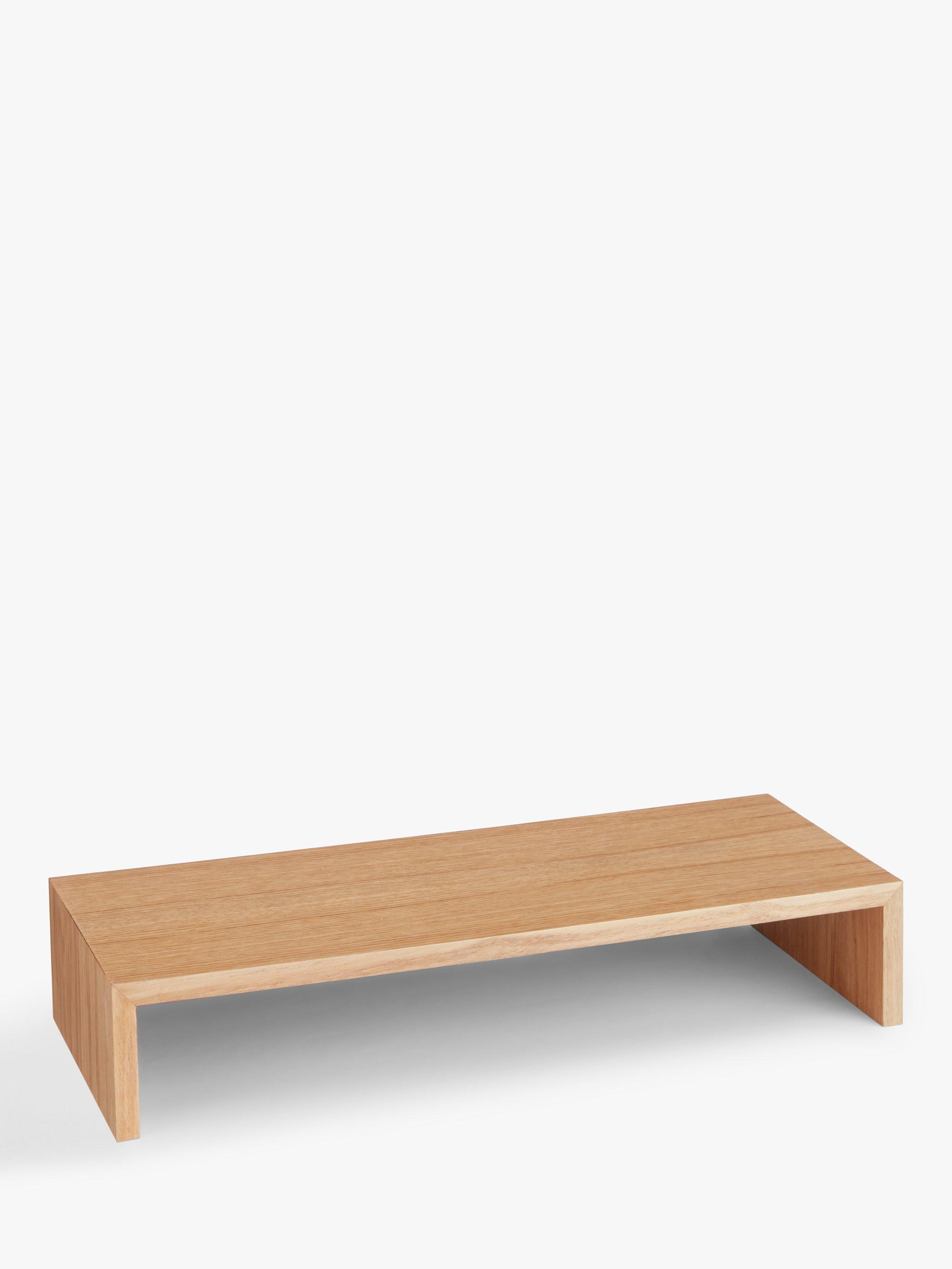 John Lewis Monitor Stand, Ash Veneer