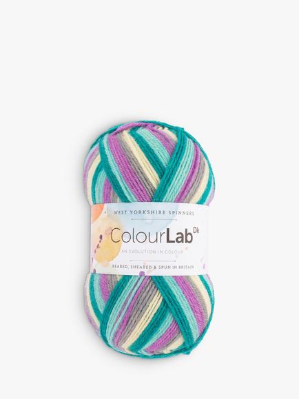 West Yorkshire Spinners ColourLab DK Yarn, 100g, Purple Rain