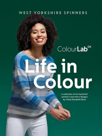 West Yorkshire Spinners ColourLab DK Collect Knitting Pattern Book, 